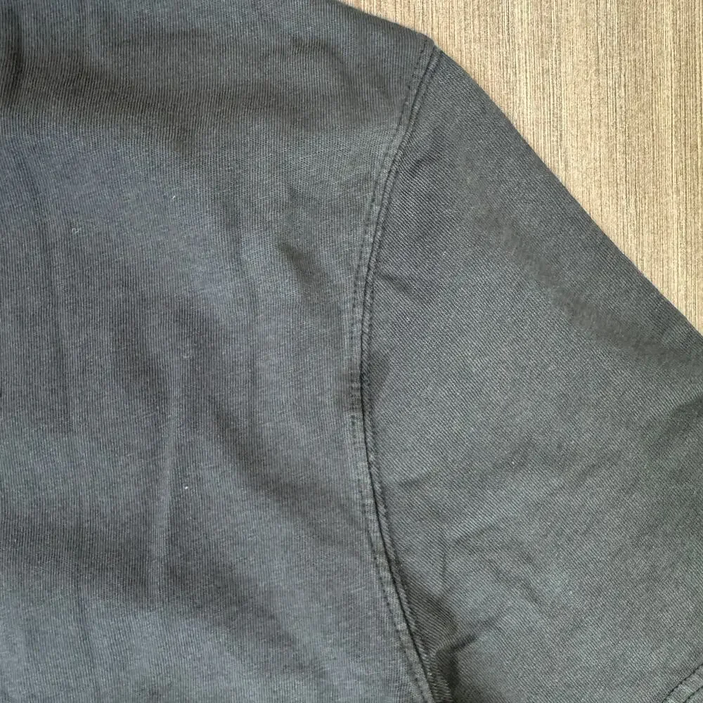 J.Crew Vintage Wash Cotton Jersey Pocket T-shirt Mens M Black Relaxed Pullover